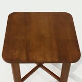 Modernist Amsterdam School Oak Side Table 1920s