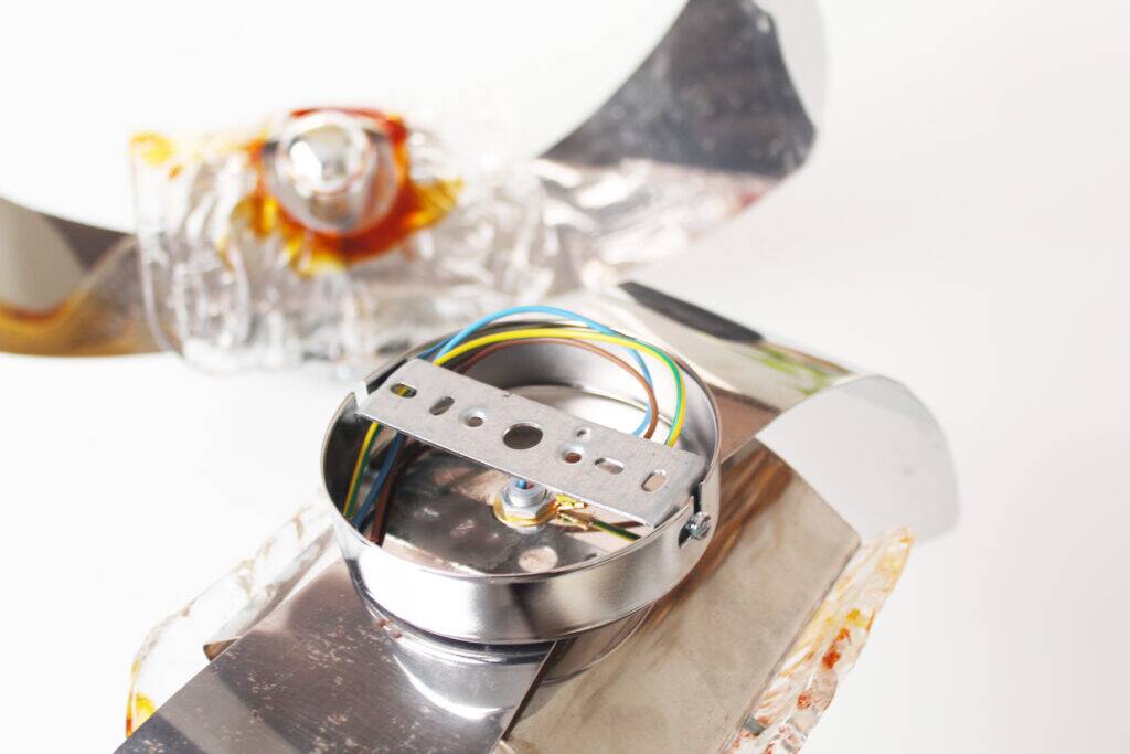 Set (2) of 1970s Murano glass wall sconces by AV Mazzega