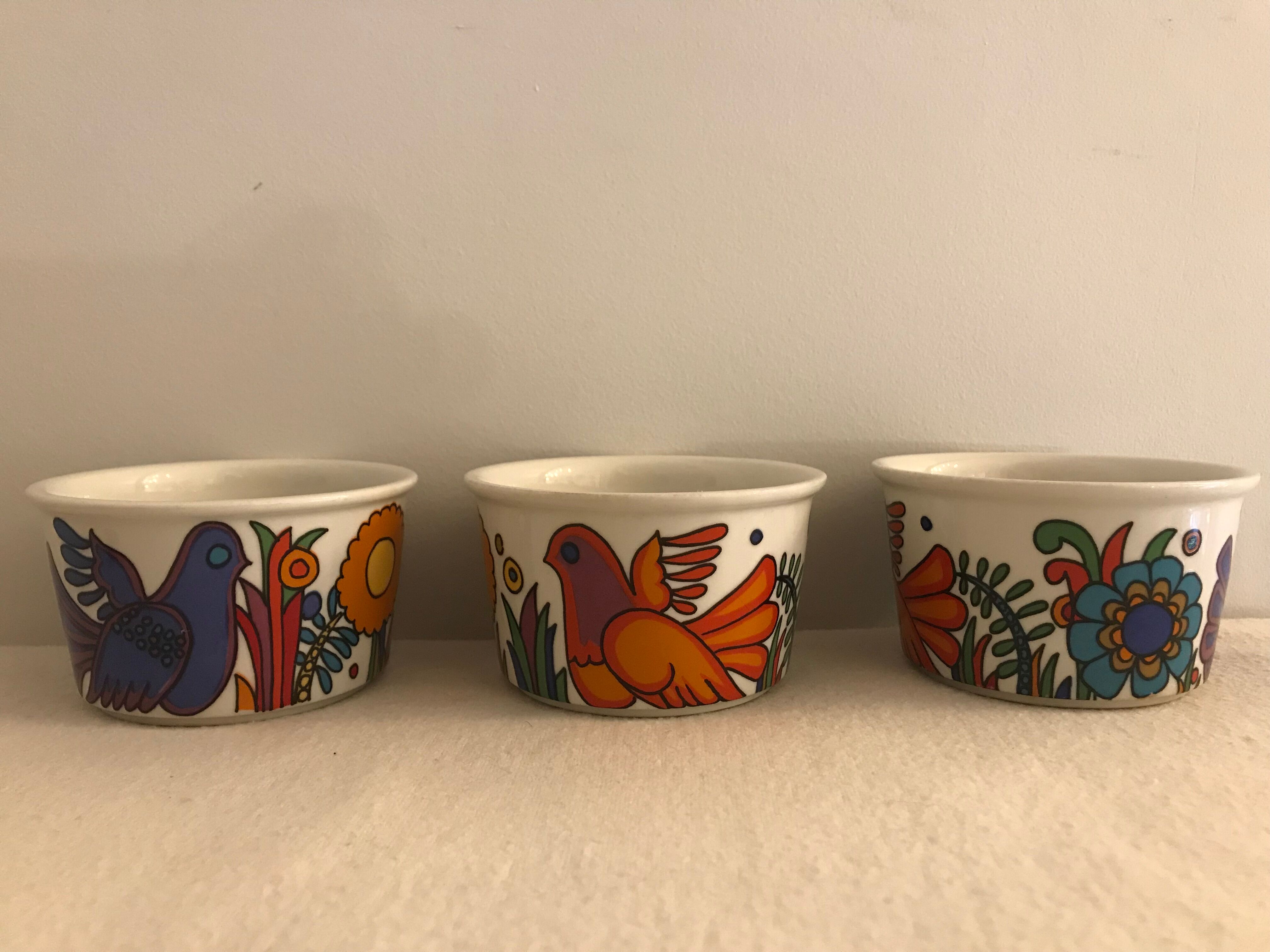 3 ramekins Acapulco Villeroy and Boch