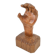 Brutalist Arts and Crafts Sculpture Wooden Hand, 1950s