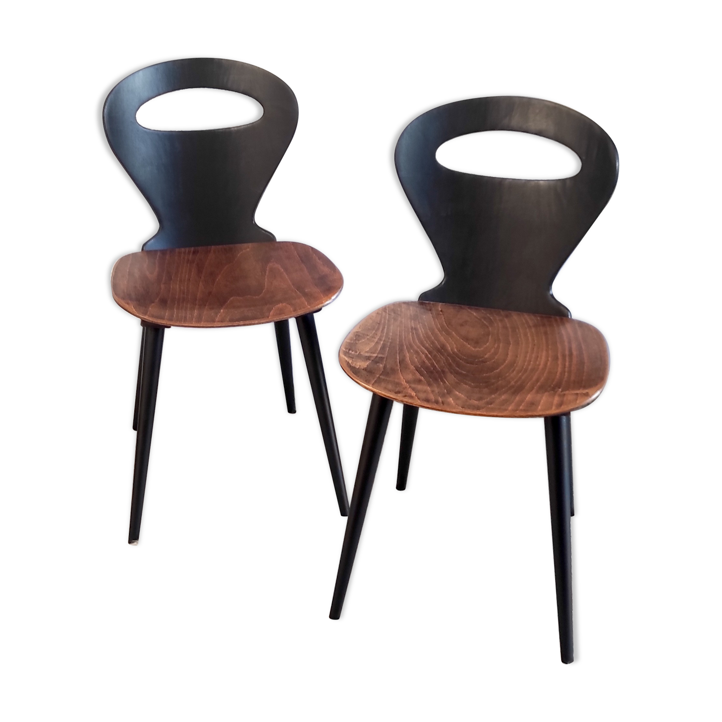 Baumann chair duo "Ant" - 60s/70s