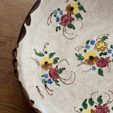 Vallauris ceramic dish signed jerôme massier