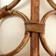 Mid-Century Rattan Wall Sconces — Louis Sognot Style