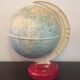 Globe - world map - vintage 50/60 - west germany - plastic
