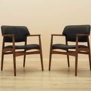 Larsen & Madsen Oak Lounge Chair for Fritz Hansen, 1970s