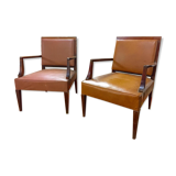 Paire de fauteuils art déco