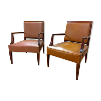 Pair of art deco chairs
