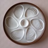 4 Salins oyster plates