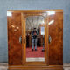 Art Deco period wardrobe in magnifying glass circa circa 1925-1930