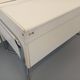 Vintage Bauhaus style desk in melamine and chrome metal from the 1970s.
