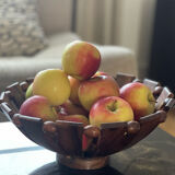 Teak fruit basket 1960