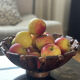 Teak fruit basket 1960