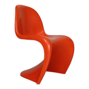chaise orange Panton