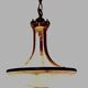 Lampe à suspension en albâtre bronze Mariner Royal Heritage 18694