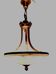 Lampe à suspension en albâtre bronze Mariner Royal Heritage 18694