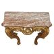 Support console / wall-mounted, carved and gilded wood, Louis XV, 18th century – France
