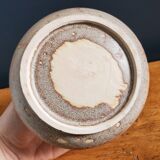 Ceramic cellar rat candle holder