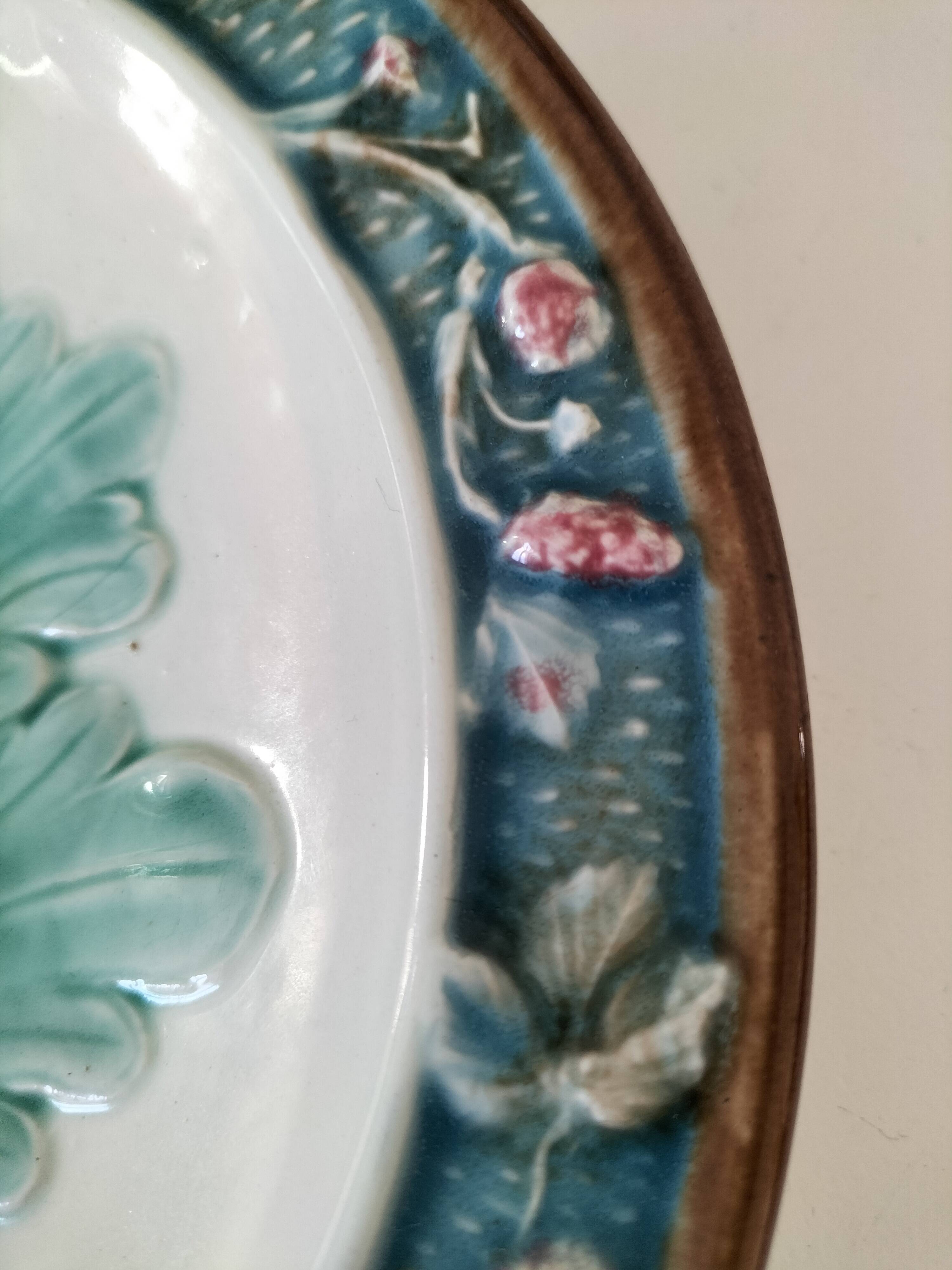 Two Longchamp earthenware plates.