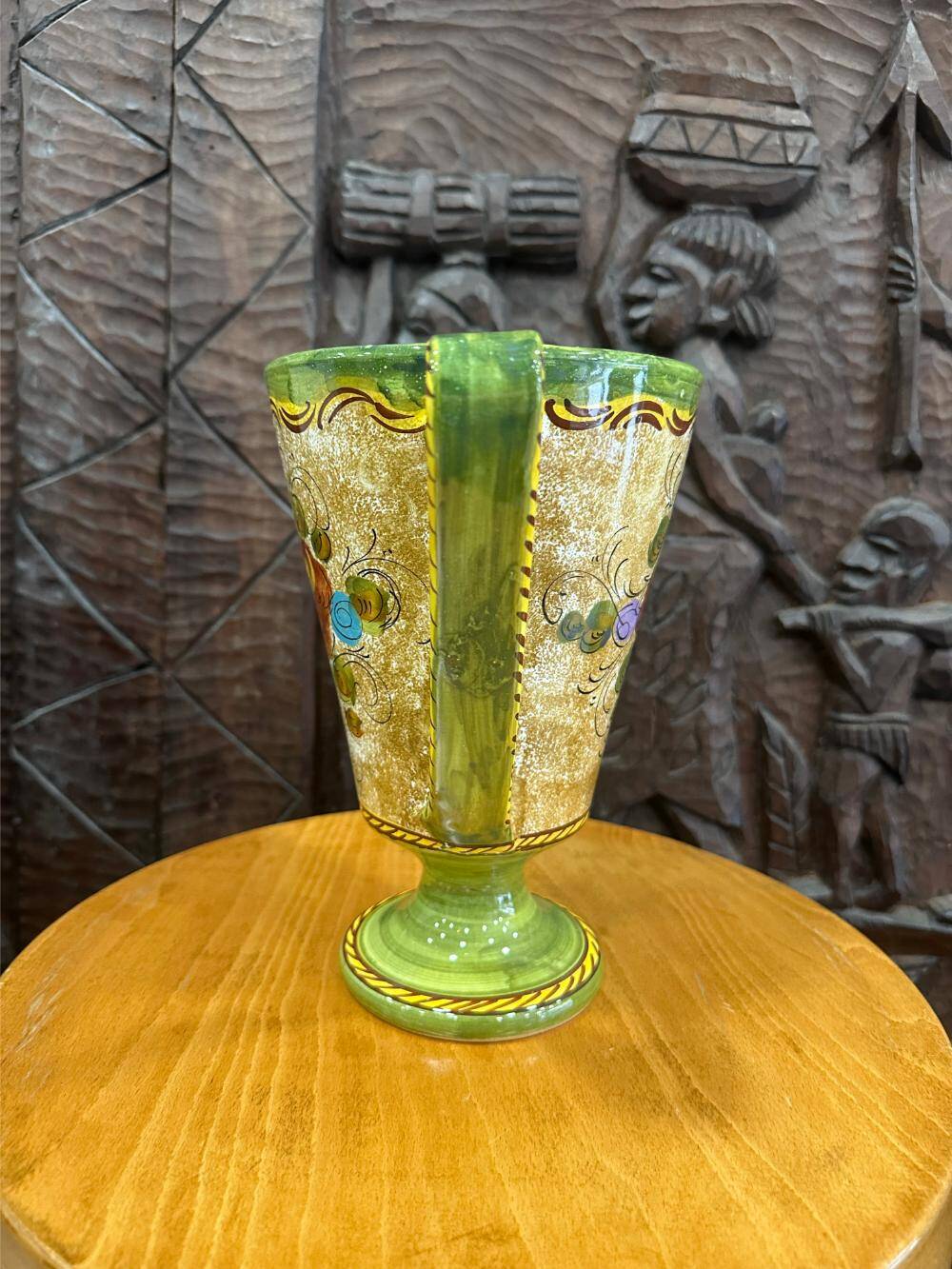 Majolica pitcher from Orvieto