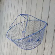Grand panier de pêche ou récolte ancien 