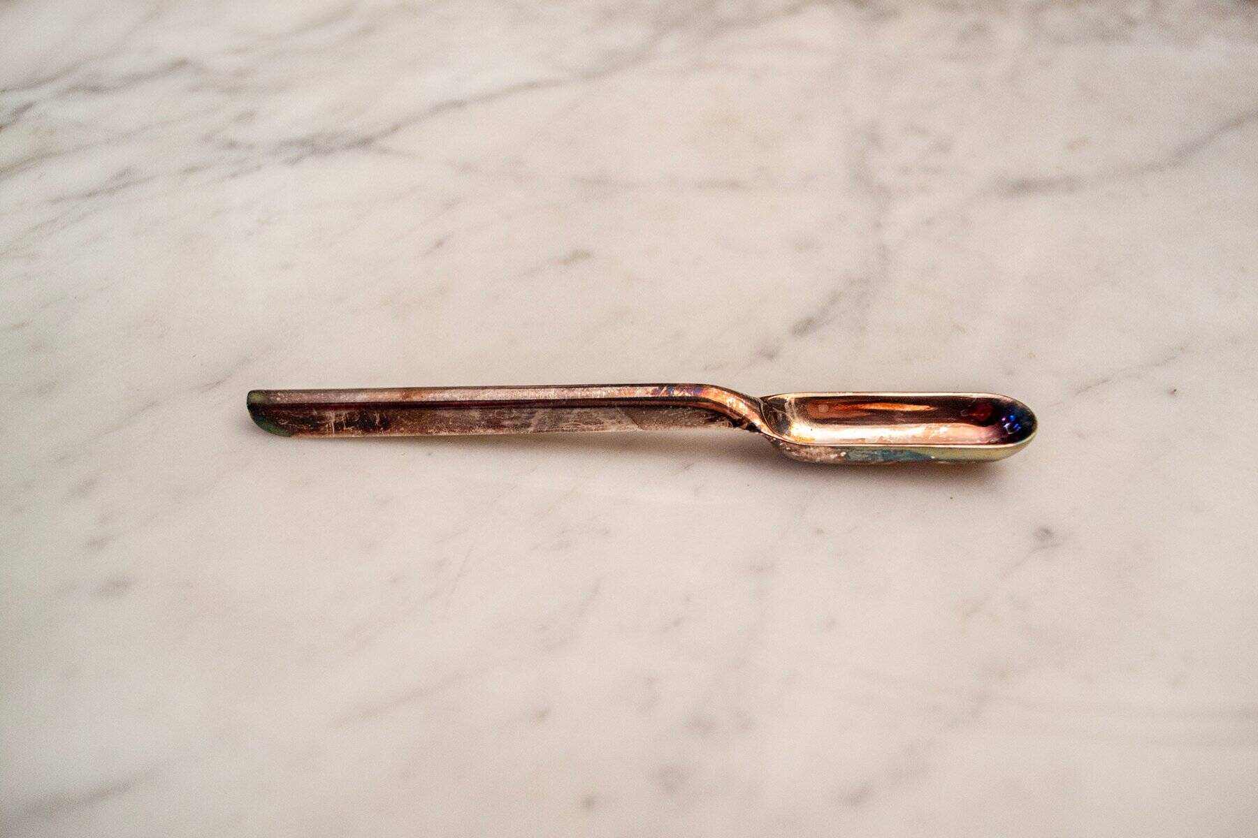 Silver-plated teaspoons by Lino Sabattini, 1970s, set of 6.