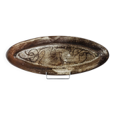 Large ceramic dish by Michel Anasse, France, circa 1960.