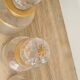 Lot 6 anciens flacons en verre