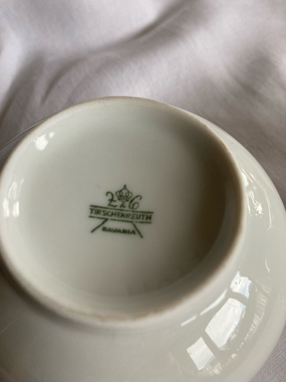 Bavaria Tirschenreuth Sugar Bowl & Milk Jug