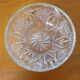 Cut crystal salad bowl