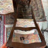 series of 6 late 19th century Walnut chairs