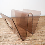 Plexiglas magazine holder Michel Dumas