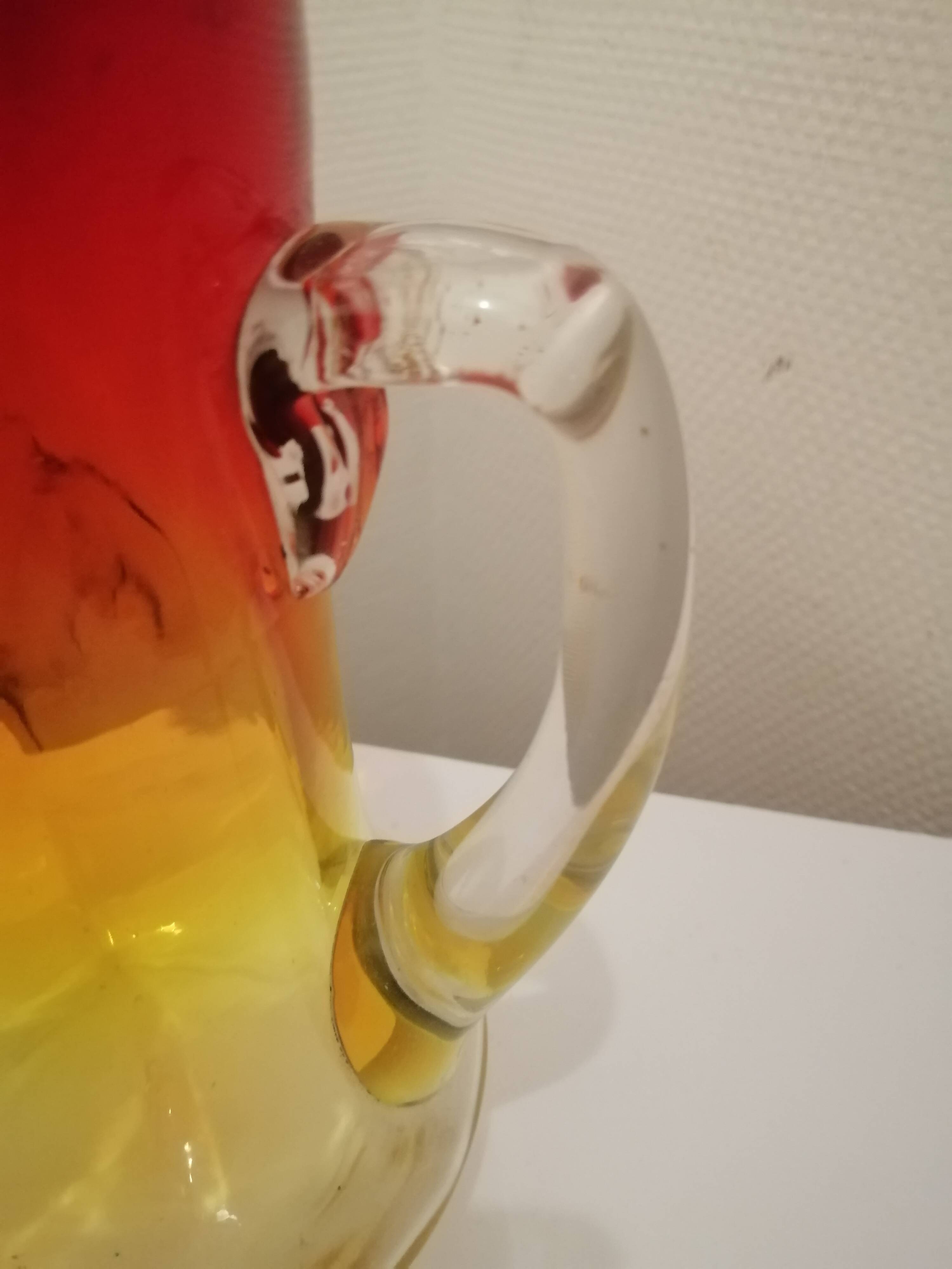 Vintage glass carafe