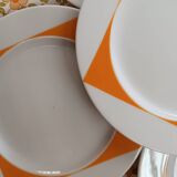 5 Guy Degrenne dessert plates
