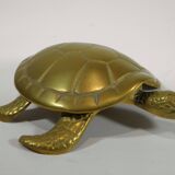 BRASS "TURTLE" POCKET TRAY