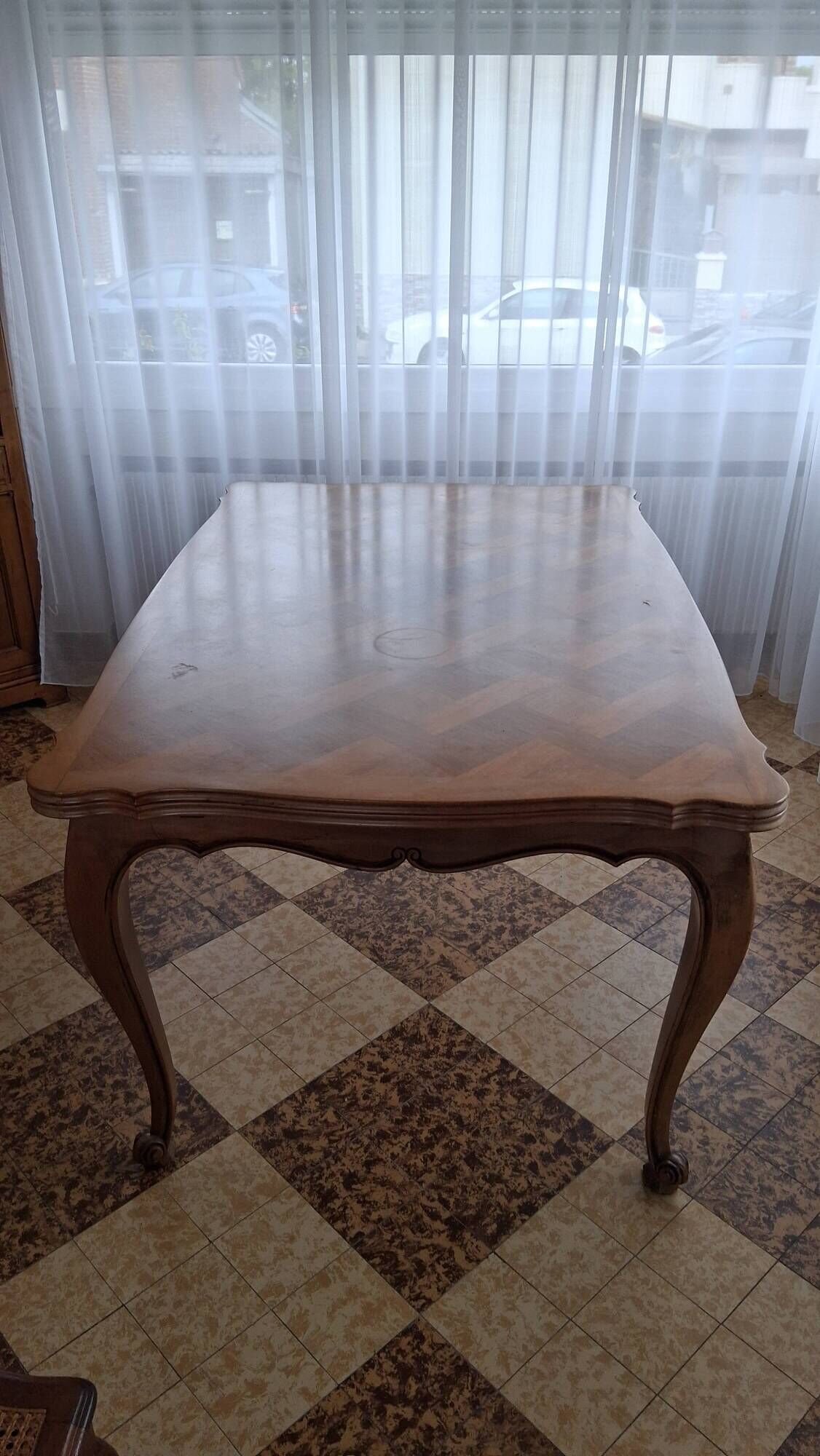 Table extensible style Louis XV