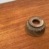 Brutalist mid-century studio pottery vase by Johannes Lessmann for Keramische Werkstatt Margaretenhöhe, Essen.