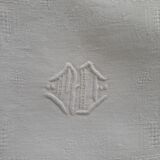White damask napkins