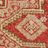 5x10 Geometric Tribal Red Persian Rug, 141x309Cm