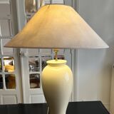 Lunéville earthenware lamp