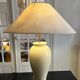 Lunéville earthenware lamp