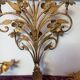 Gold Flower Metal Wall Sconces