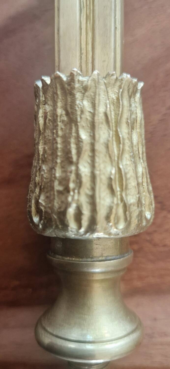 Art Nouveau style lamp by Müller Frères