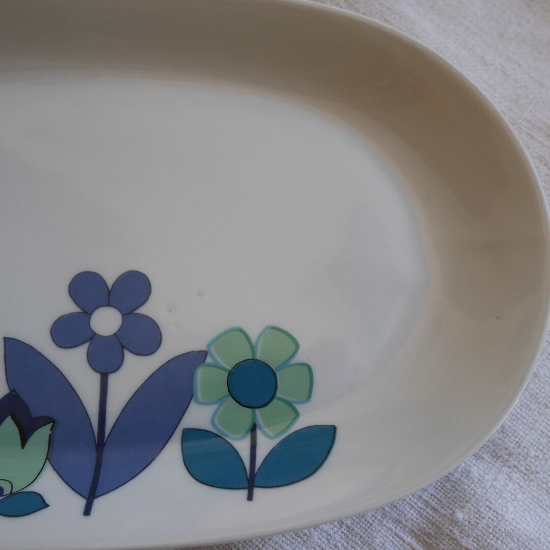 Set of 2 Lourioux ravines, Berry porcelain