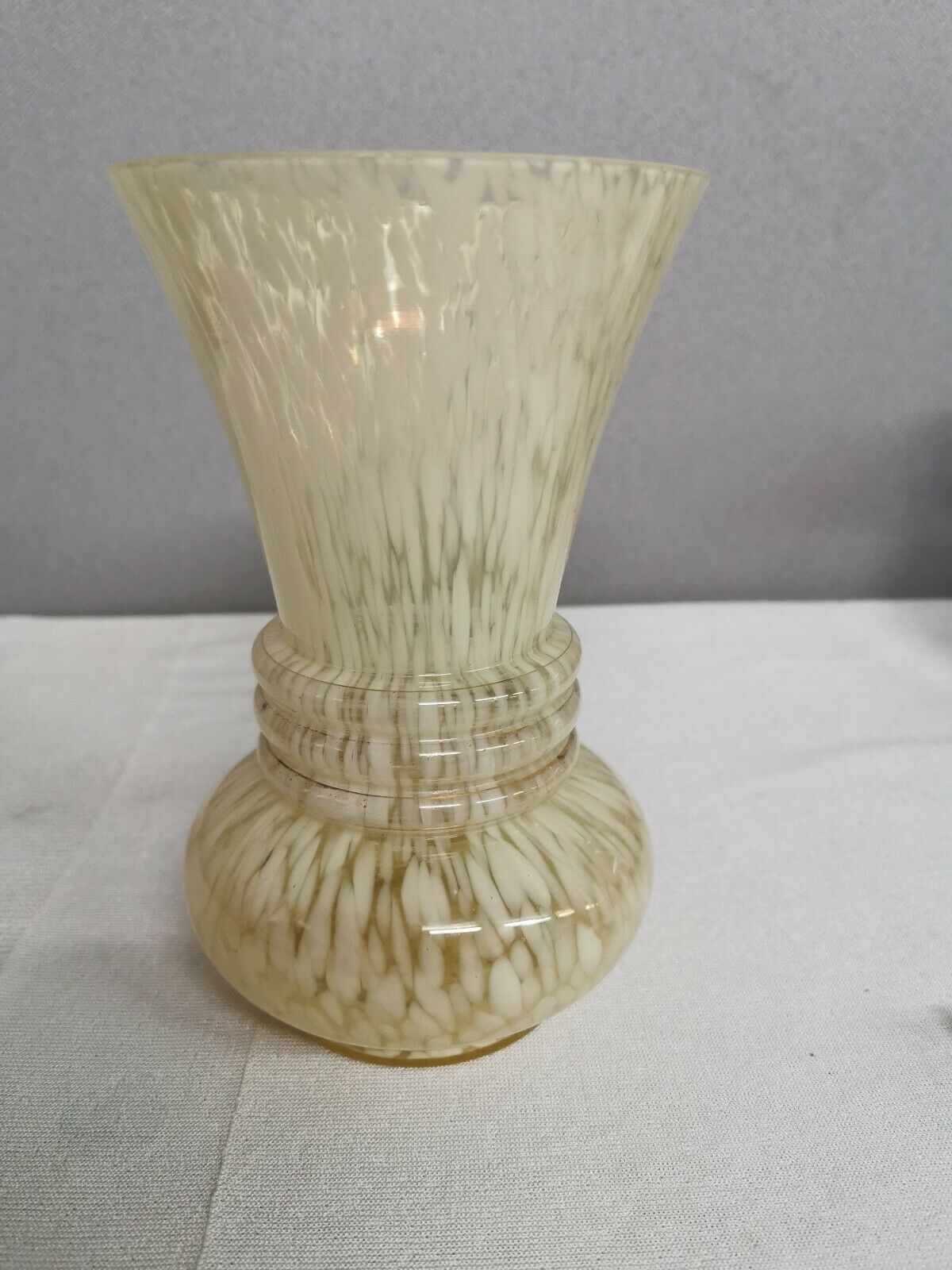 Clichy speckled vase