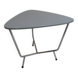 Vintage sidetable with chrome base 1950's