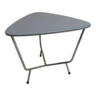 Vintage sidetable with chrome base 1950's