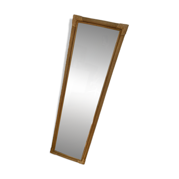 Miroir rotin