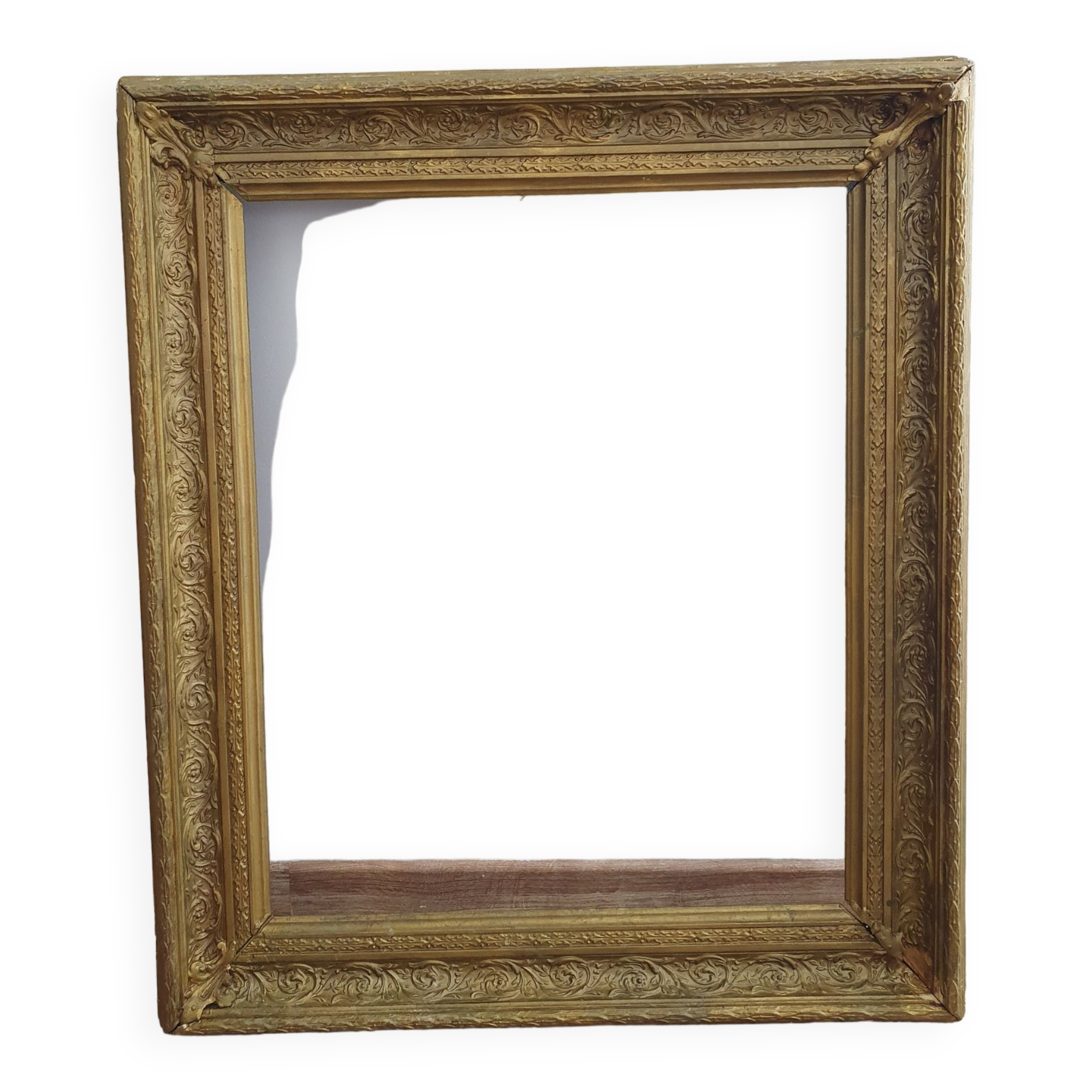 Gilded wood frame