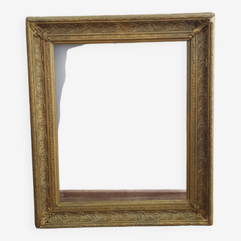 Gilded wood frame