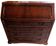 Elegant Drop-Leaf Secretary Desk | Classic Mahogany & Burl Style